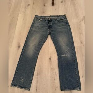 Levi's Classic Indigo Straight Jeans